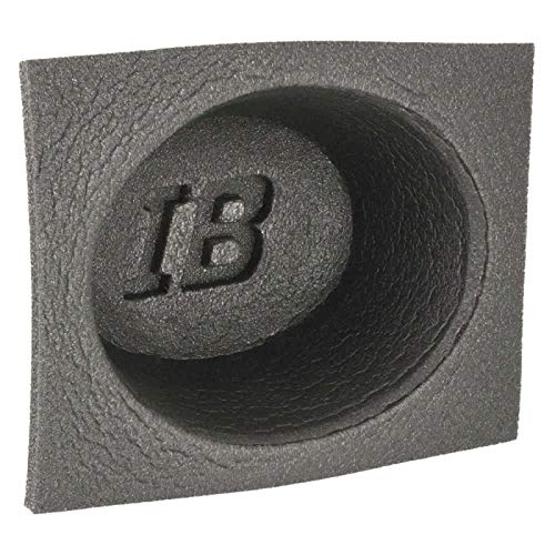 4X6 Inch InstallBay Acoustic Speaker Baffles Shallow Oval - Pair (IBBAF462)