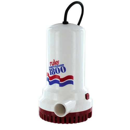 1800 Rule Sump/Utility Pump w/24' Cord
