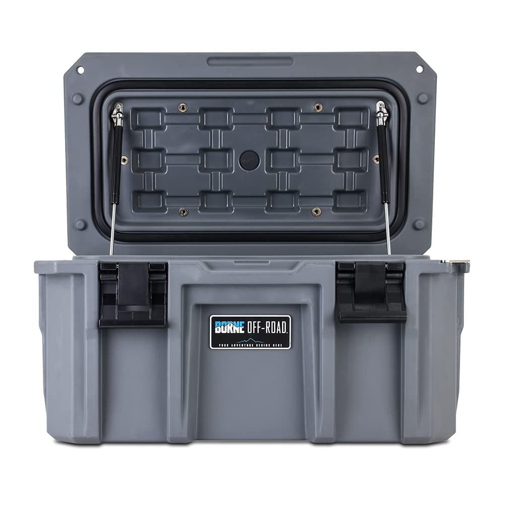 Borne Off-Road Mishimoto Hard Case, 53 Quarts, Gunship Gray