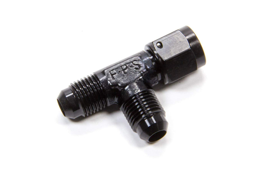 Black -6AN T Female Swivel On Run Fragola