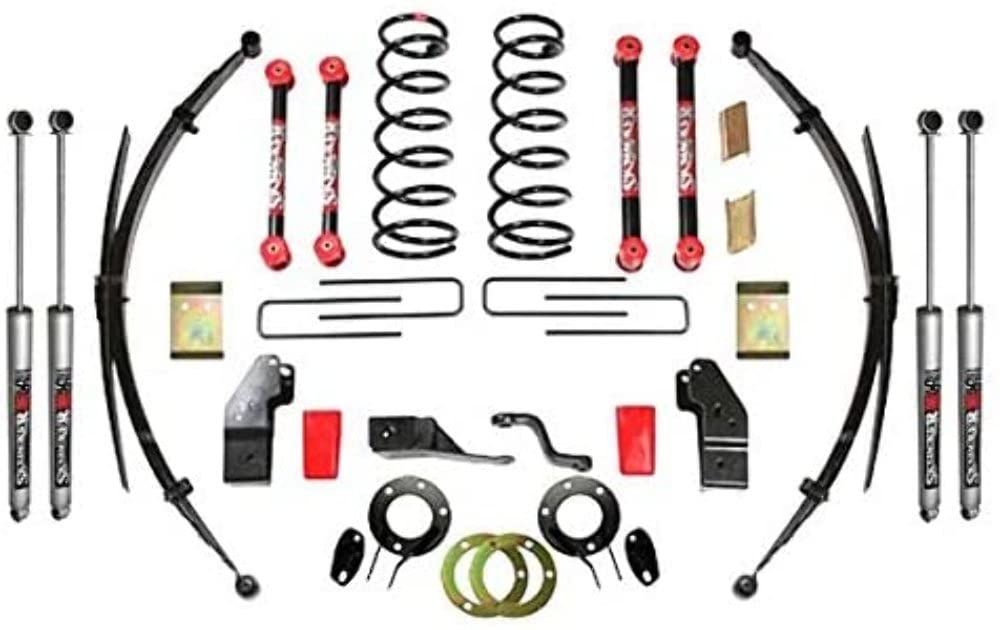 Suspension Lift Kit Skyjacker D502KS-M w/Shock M95 Performance Shocks 5 in. Lift