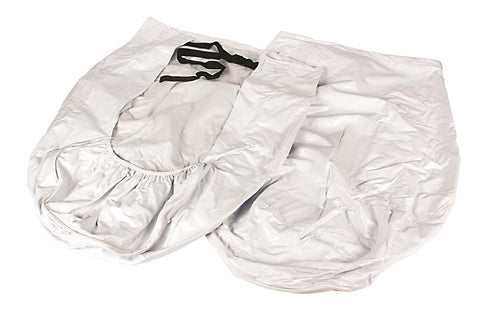 RV Wheel & Tire Protector Camco 45322, 1 Pair (27 inches-29 inches, White)