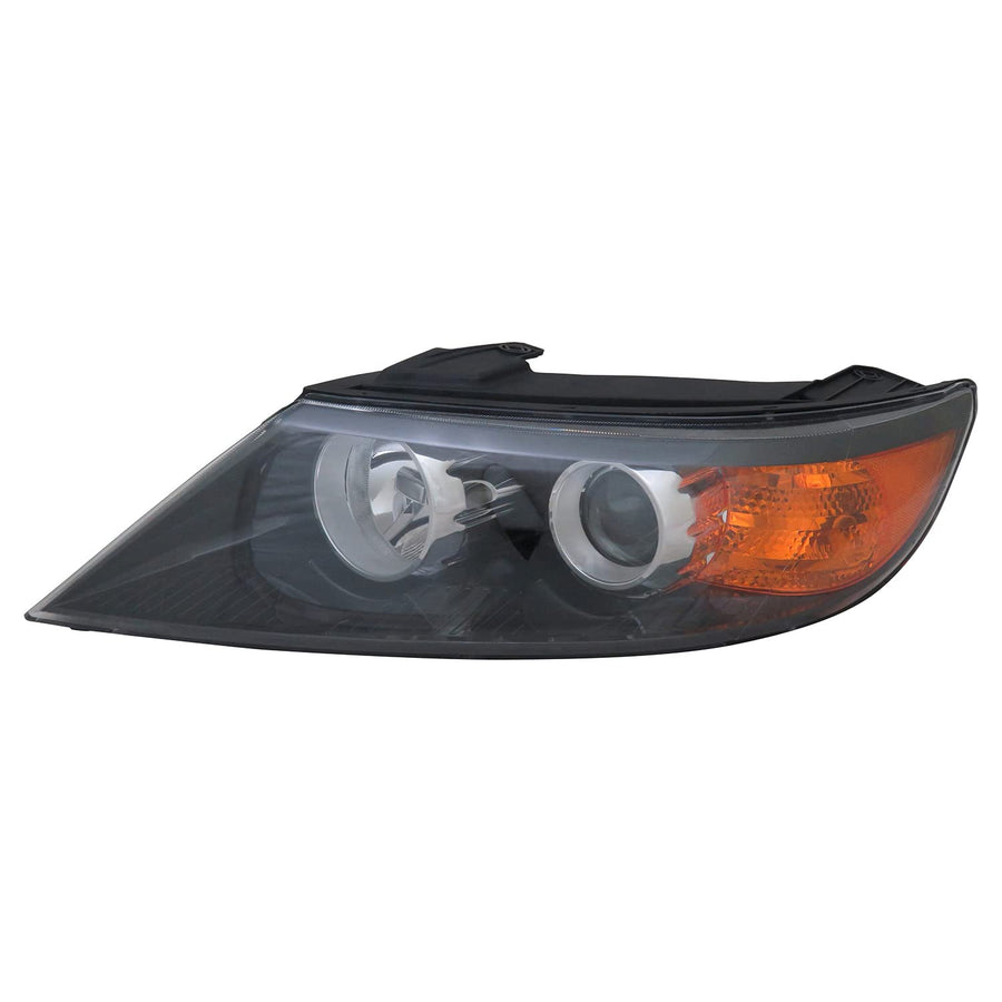 Left TYC Headlight Assembly Compatible with 2011-2013 Kia Sorento