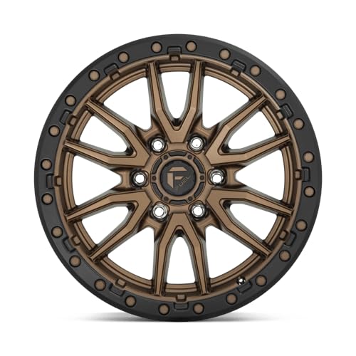 D681 1PC Fuel 17X9 6X4.5 MT-BRNZ-BBR 01MM