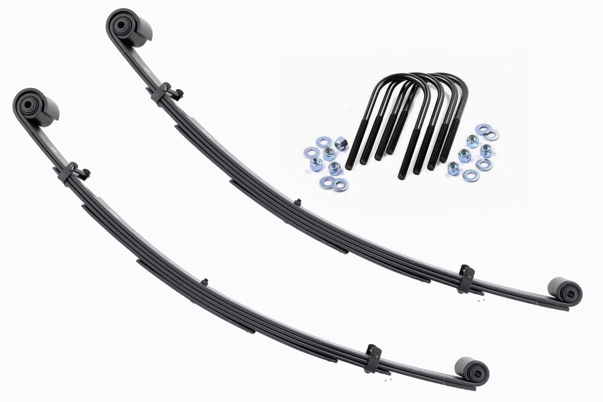 Rough Country 2.5" Leaf Springs Front for 1999-2004 Ford Super Duty - 8060Kit