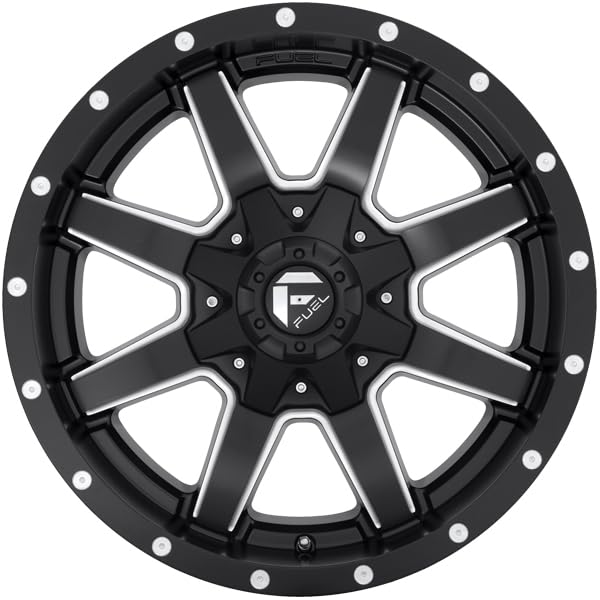 MAVERICK FUEL OFF-ROAD 22X12 6X135/5.5 4.73-45mm MATTE BLACK MILLED - D53822209846