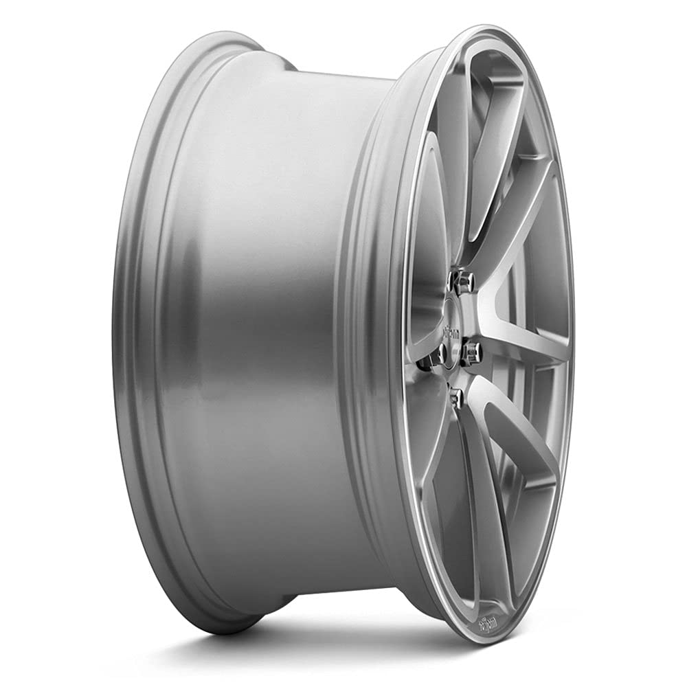 R120 Rotiform 18X8.5 5X4.5 GL-SLVR-MACH 45MM - R120188565+45