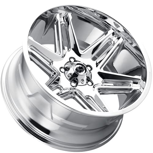 20x12 Vision 363 Razor 8x180-51mm Chrome Wheel Rim 20" Inch
