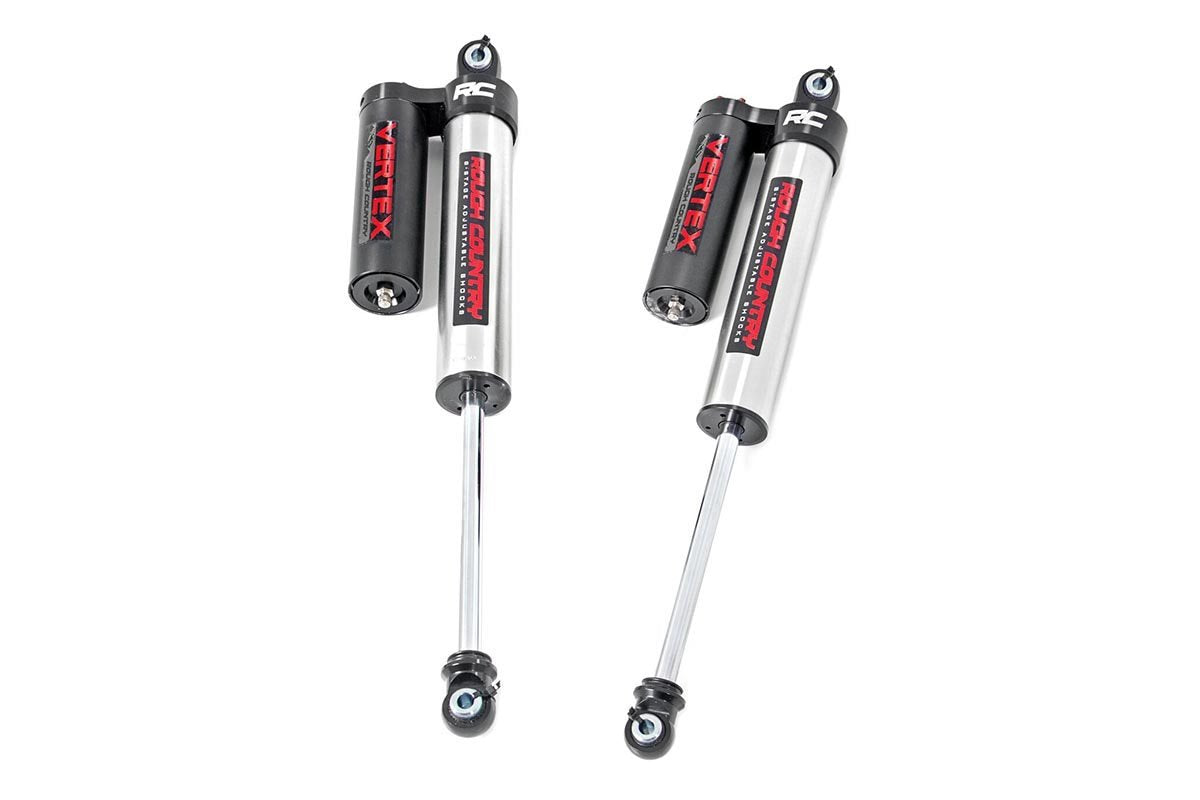 Rough Country 0-3.5" Vertex Adjustable Rear Shocks for 15-25 F-150 4WD - 699012