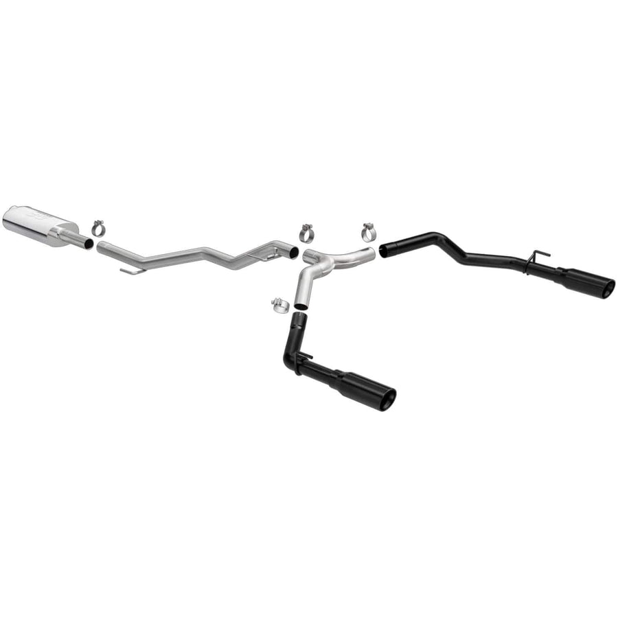 MagnaFlow Exhaust Performance System 19487: Cat-Back, Street Series, For 2020-2025 Jeep Gladiator, Dual Split Rear Exit