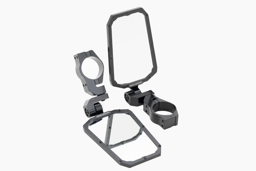 Rough Country Side Mirrors Aluminum for 1.5-2.0" Roll Bars | Universal - 99209