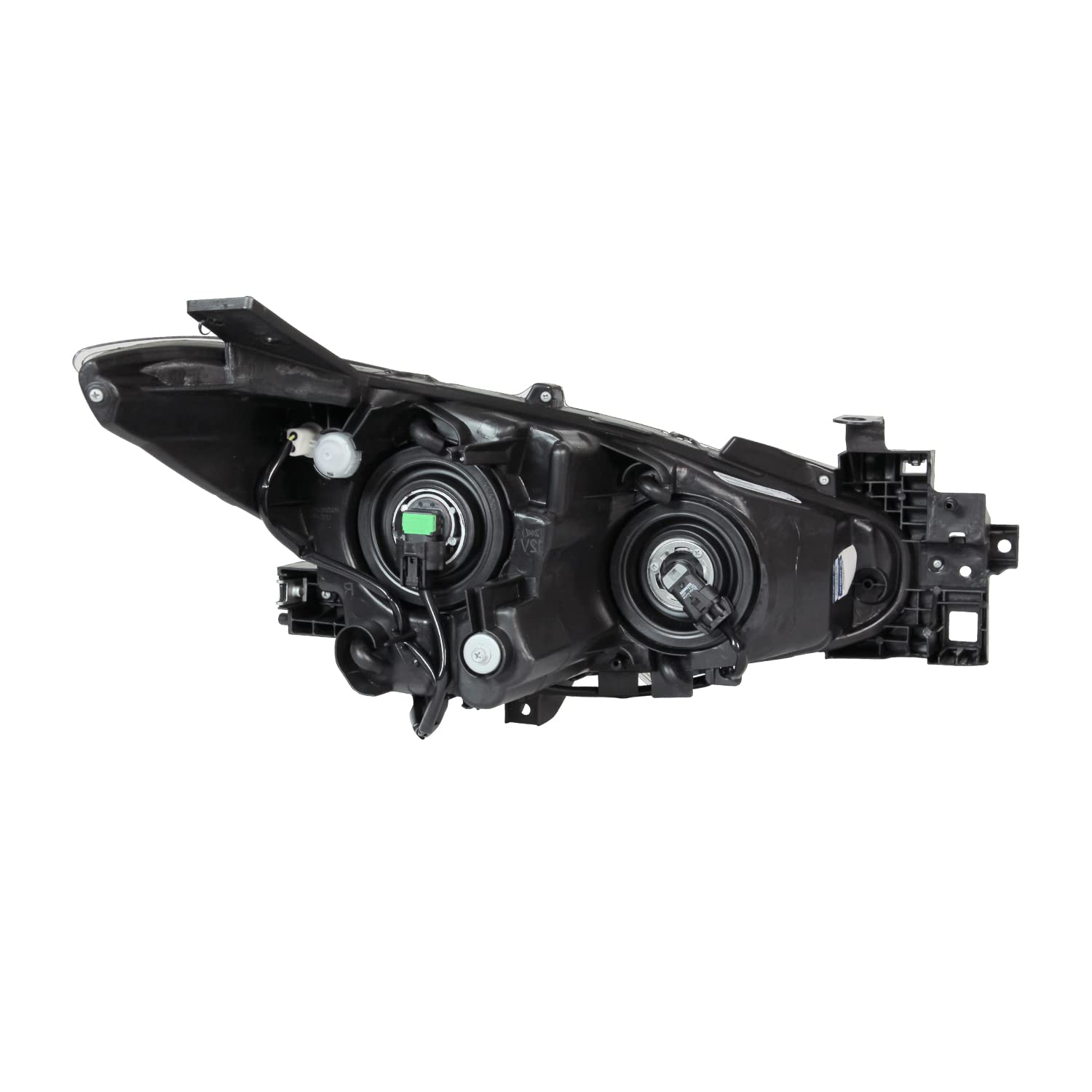 Left TYC Headlight Assembly Compatible with 2014-2016 Mazda Mazda3