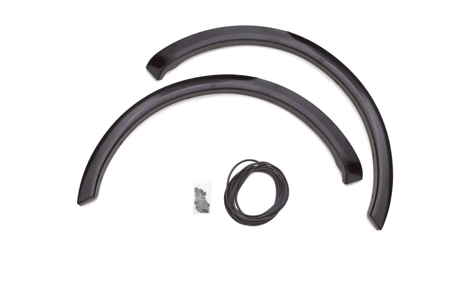 Lund Elite Series SX313TA Black Sport Style Textured Front Fender Flare - 2 Piece