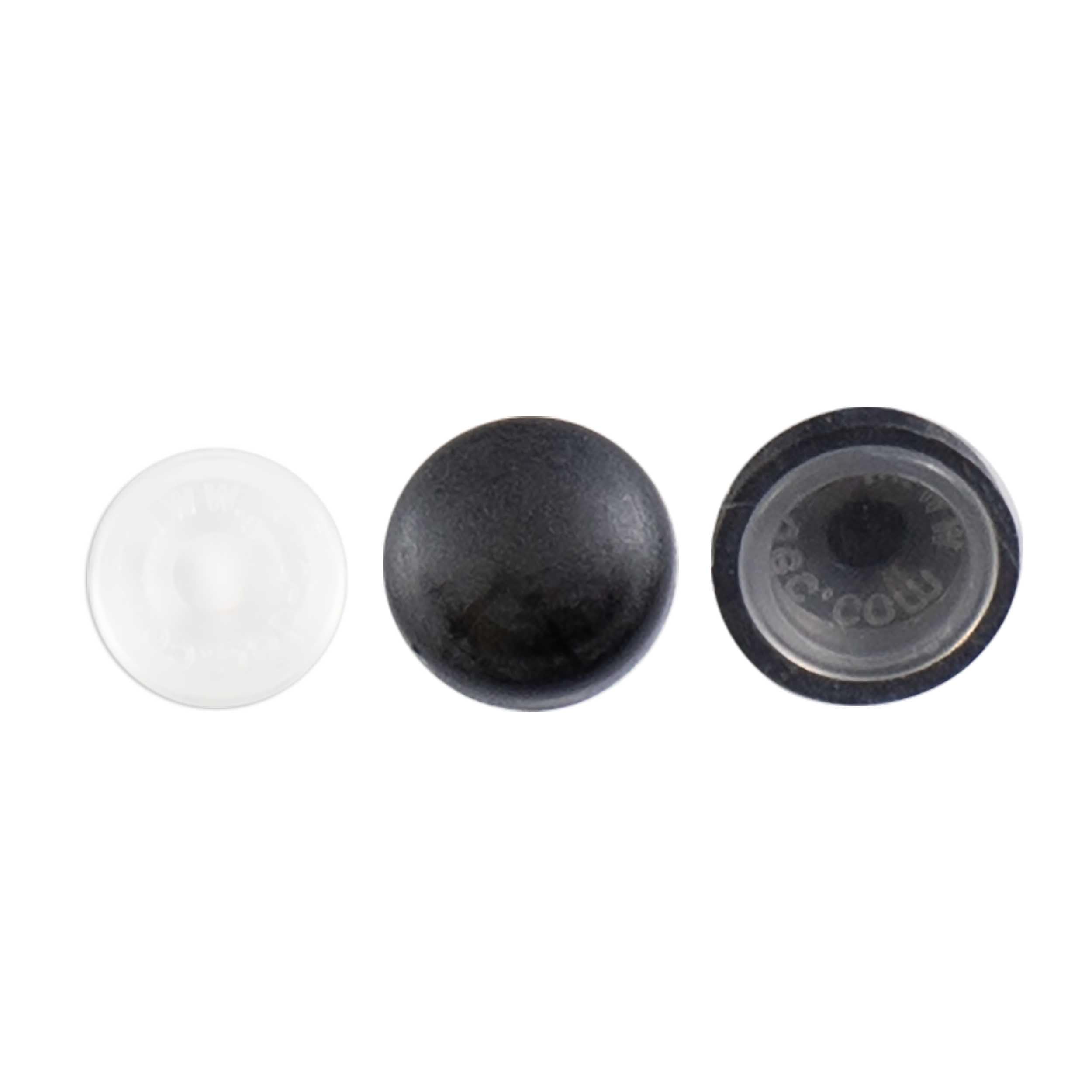 Black Camo Install Bay CSC Screw Caps, 100-Pack