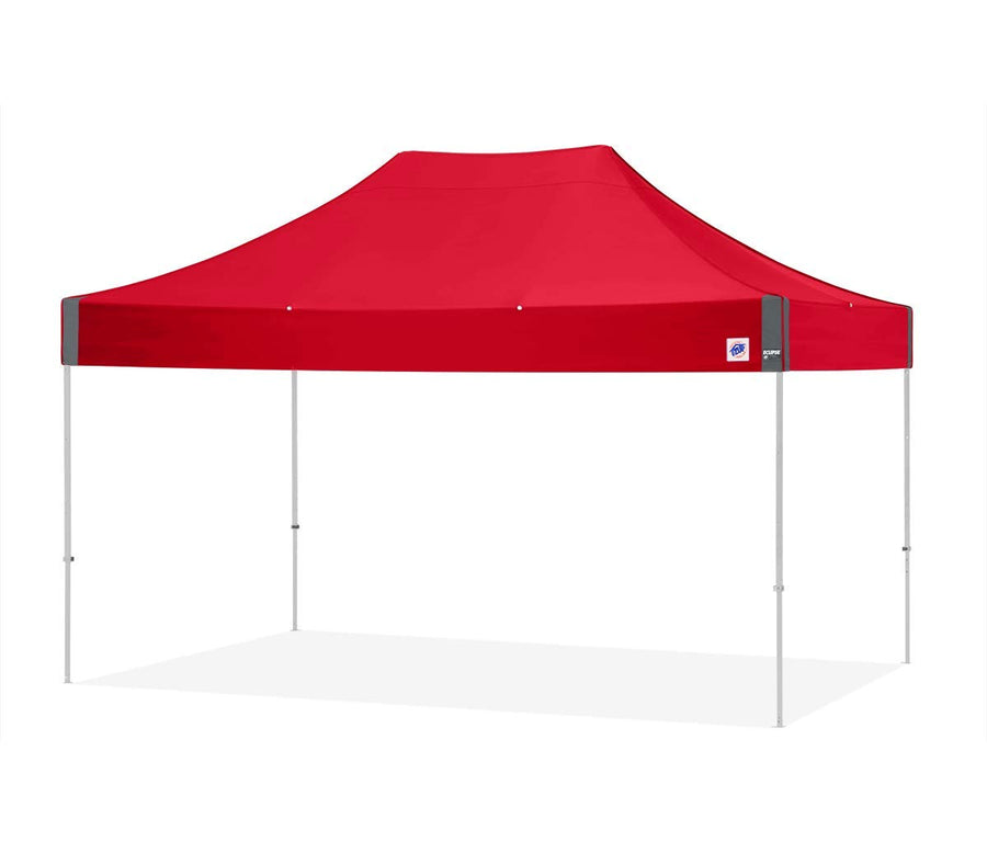 E-Z UP Instant Shelter Eclipse Canopy, 10' x 15', White Steel Frame and Professional Grade Punch Top