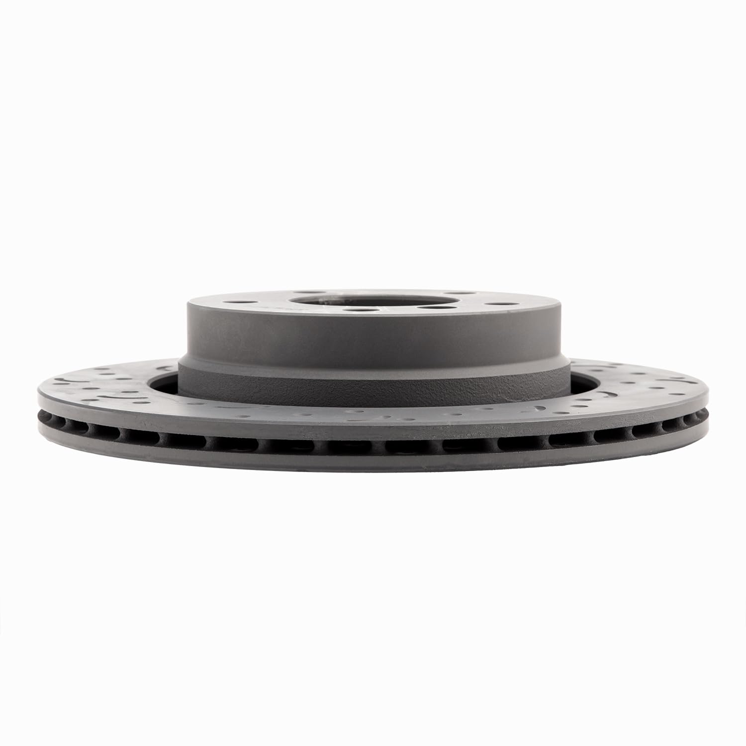 Talon Cross-Drilled and Slotted Vented Rotor, Hawk Performance Brakes, 11.57 in. Diameter, 2.34 in. Height