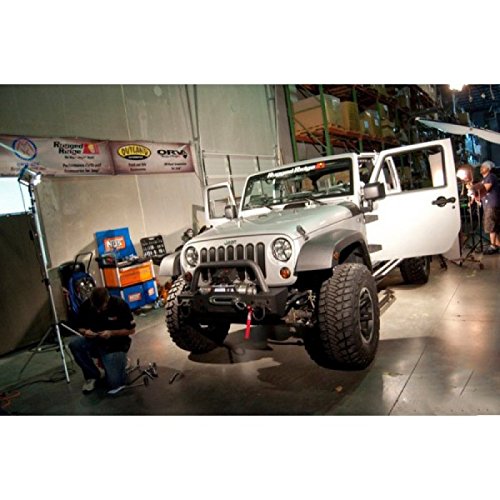 XHD Rugged Ridge Bumper Overrider Hoop | Textured Black, Steel | 11540.14 | Fits Bumpers from