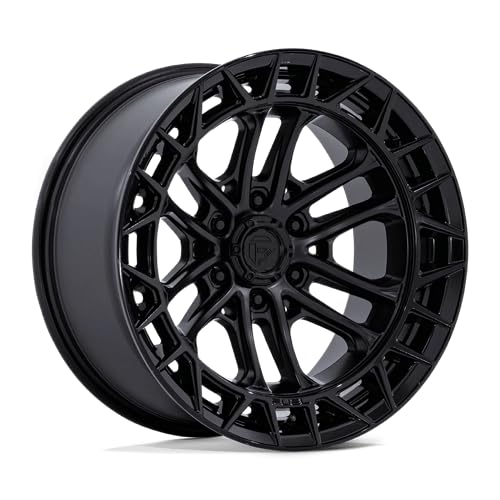 FUEL OFF-ROAD 20X9 FC874 CELSIUS 6X135, 5.04, 1mm MATTE BLACK W/ GLOSS BLACK LIP - FC874MB20906301
