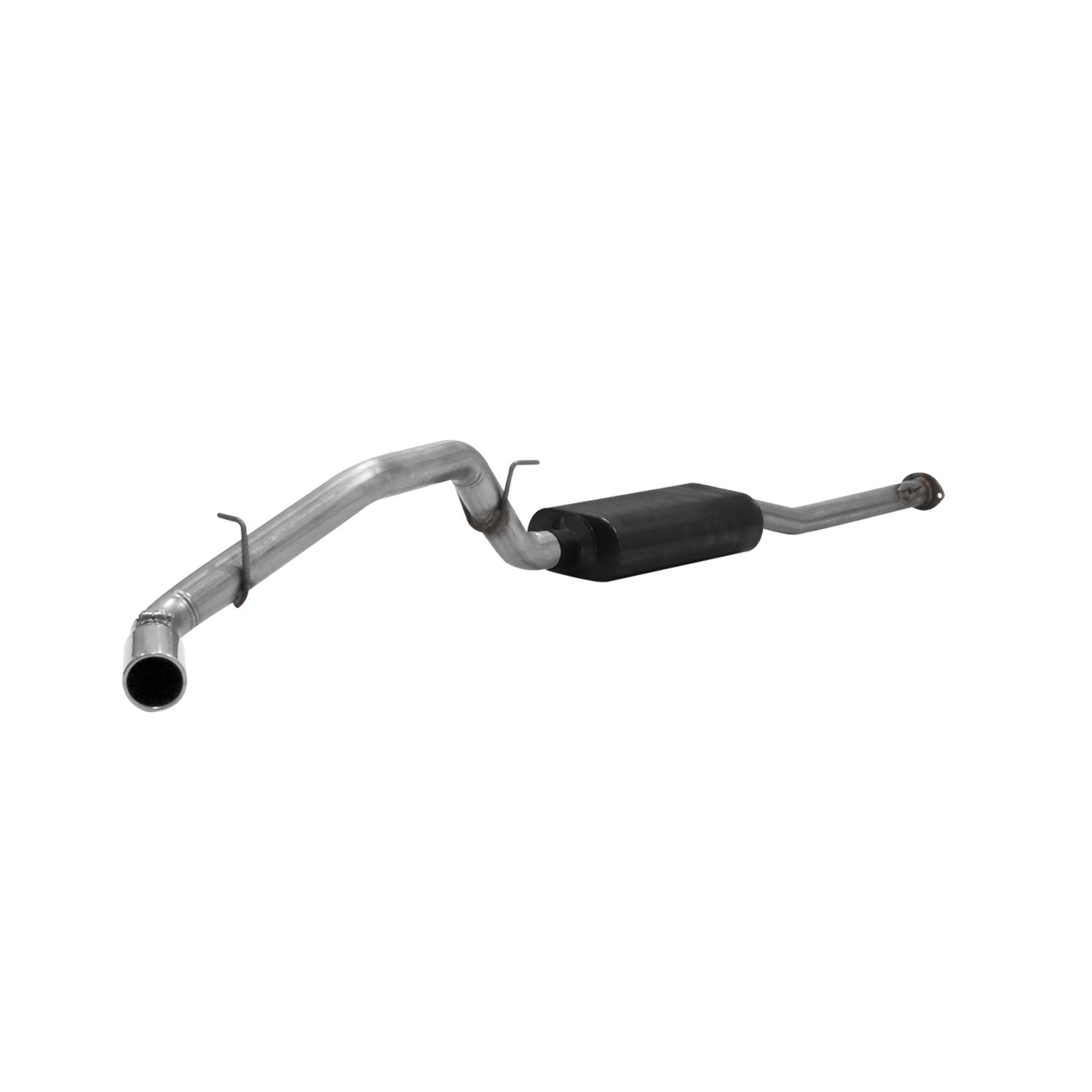 American Thunder Flowmaster 817519 Cat-Back Exhaust Kit 2.5 to 3 Inch 409 Stainless Steel Super 50 Series Muffler 3.5 Inch Tip Side Exit Compatible with 2000-2004 Toyota Tacoma 2.7L 3.4L