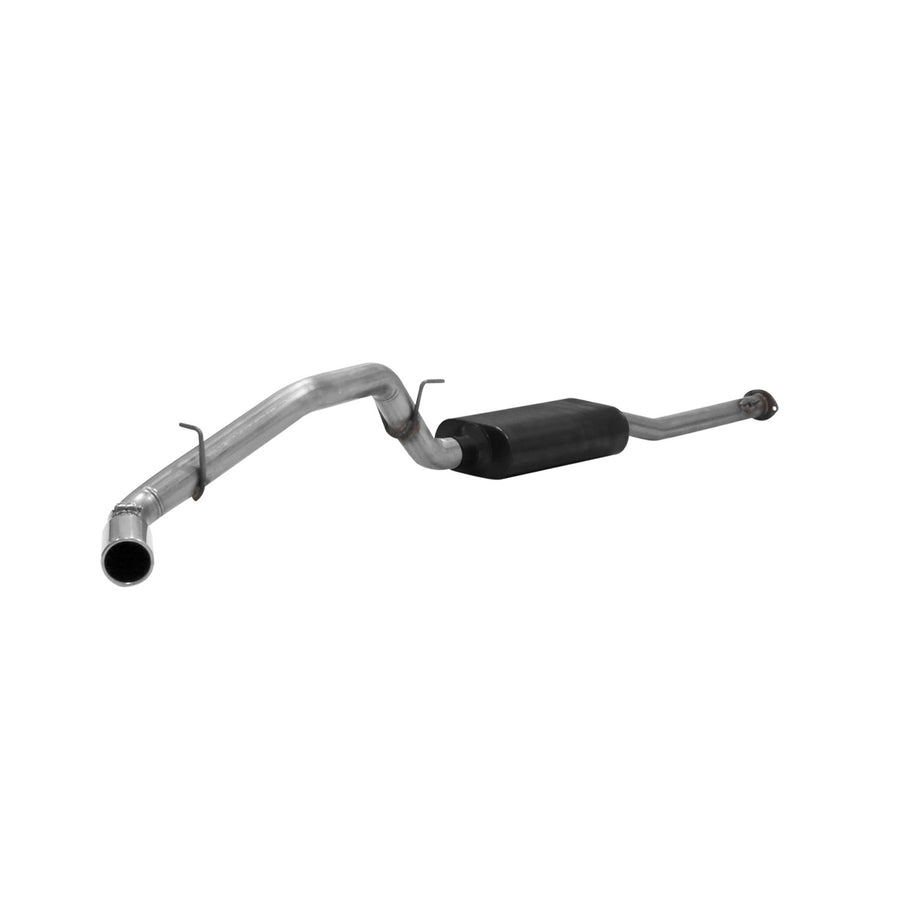 American Thunder Flowmaster 817519 Cat-Back Exhaust Kit 2.5 to 3 Inch 409 Stainless Steel Super 50 Series Muffler 3.5 Inch Tip Side Exit Compatible with 2000-2004 Toyota Tacoma 2.7L 3.4L