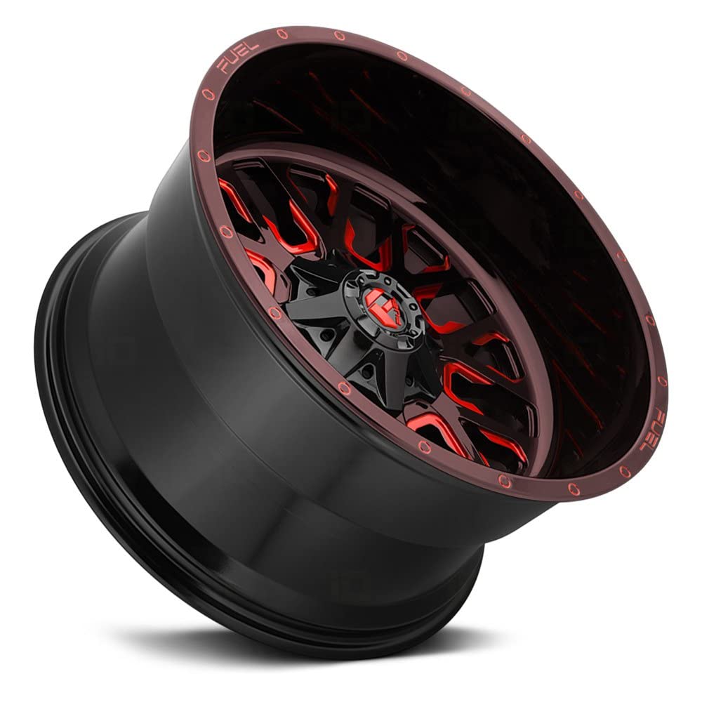 D612 Fuel Offroad Black Wheel tpms (17 x 9. inches /6 x 135 mm, 1 mm Offset)
