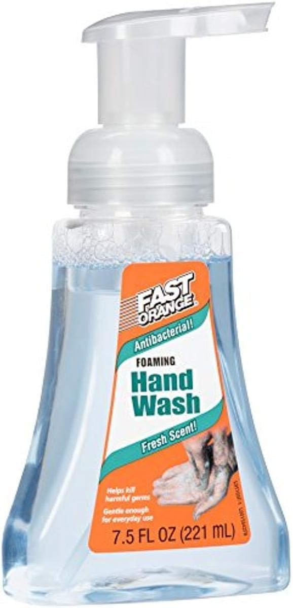 Antibacterial Fast Orange 95105 Foaming Hand Wash, 7.5 oz.