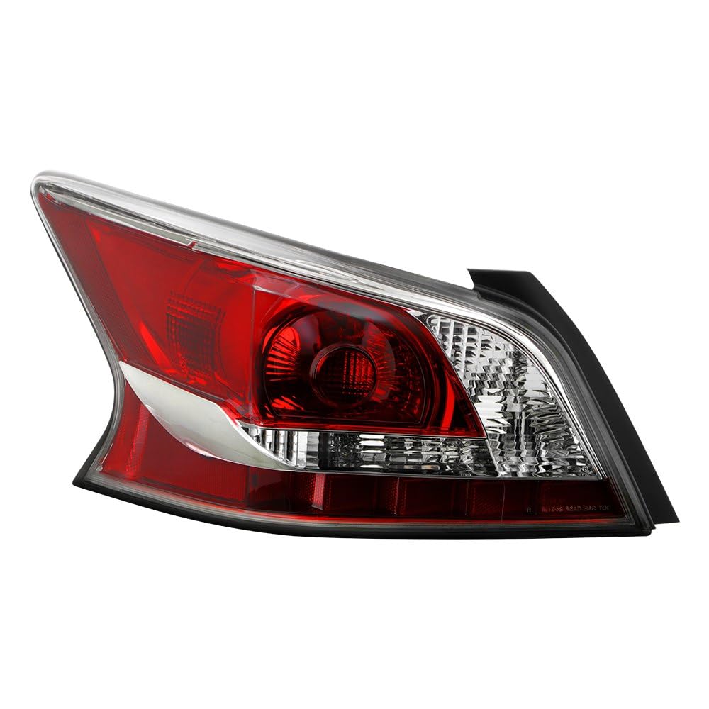 Nissan Altima 14-15 Spyder (OE) Driver Side Tail Lights (Grey Rear Housing) - Signal-3157A(Not Included) ; Reverse-921(Not Included) ; Brake-W21(Not Included) - OEM Left