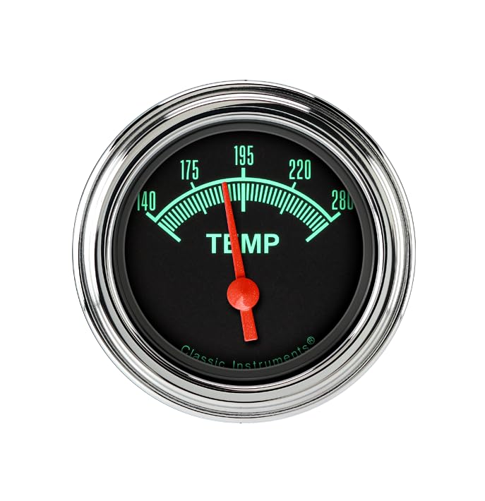 GS26SLF Classic Instruments G/Stock 2-1/8" Water Temperature Gauge