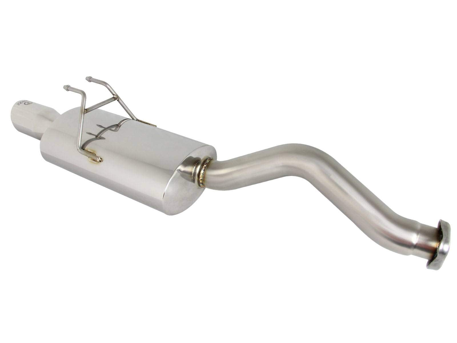 304 Stainless Steel aFe (49-36603) Axle-Back Exhaust System with Polished Tip for Honda Civic L4 1.8L