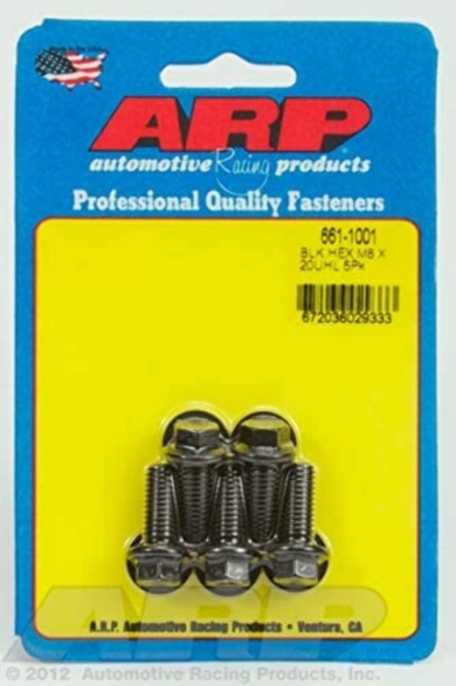 ARP Hex Bolt, 661-1001 M8 x 1.25", Pack of 5