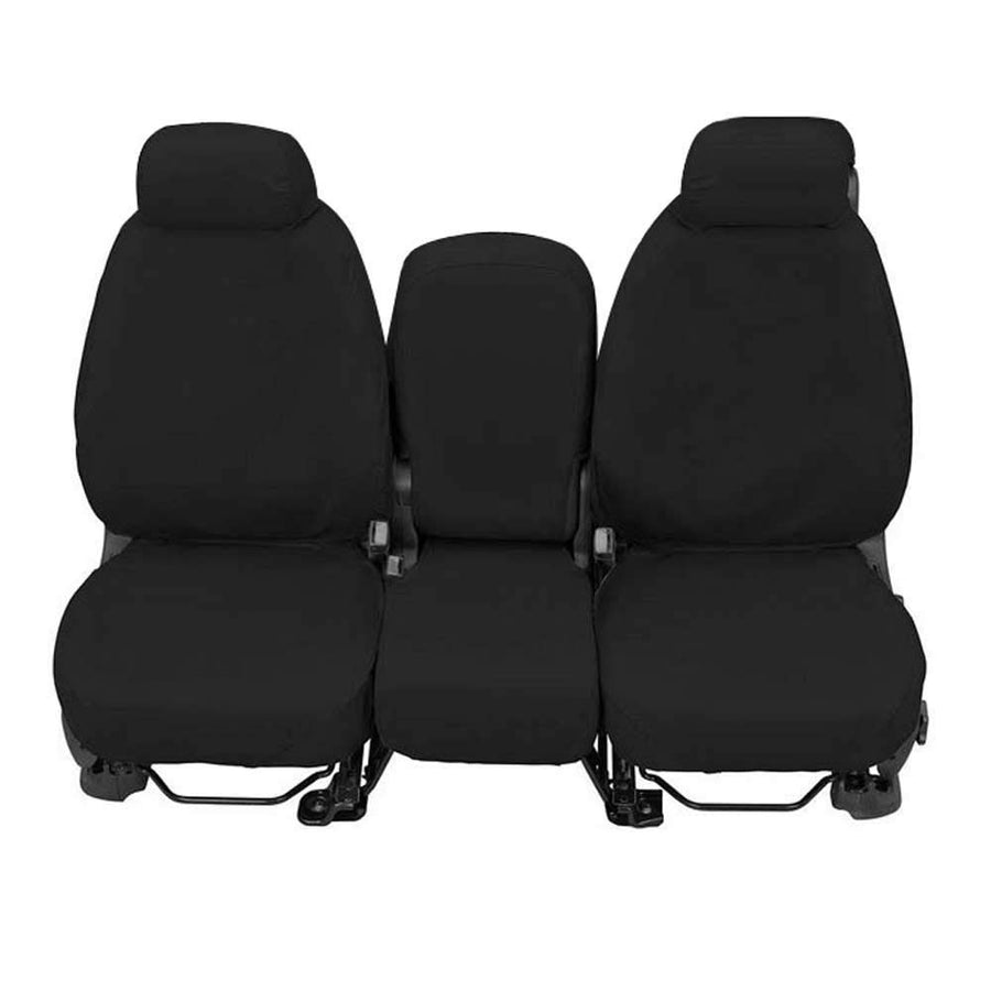 Covercraft SeatSaver Custom Fit Front Row Seat Cover for Select Jeep Grand Cherokee Laredo Models - Polycotton (Charcoal)