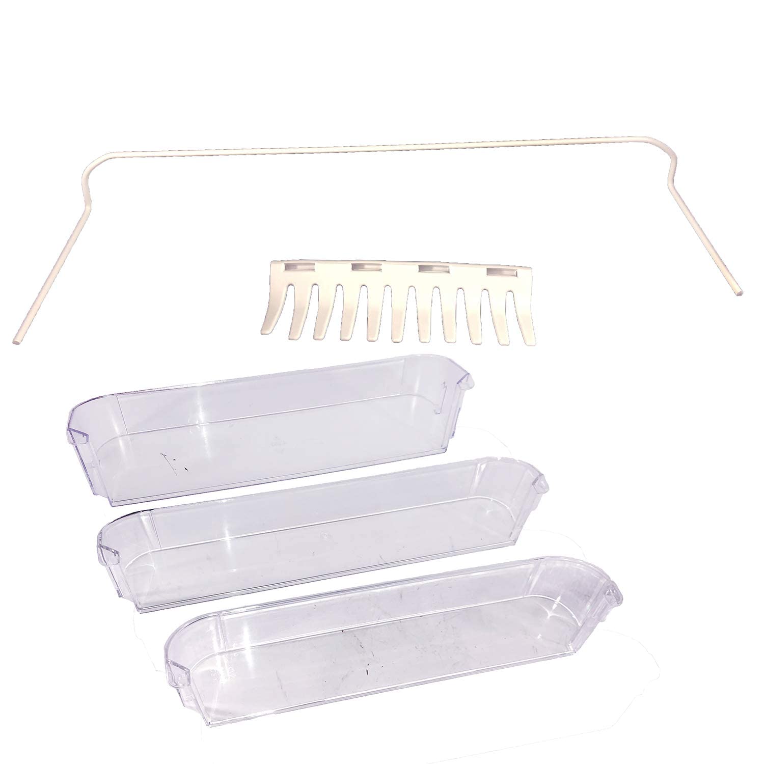Refrigerator Door Shelf Dometic 5-Piece Kit - Clear 29325760655