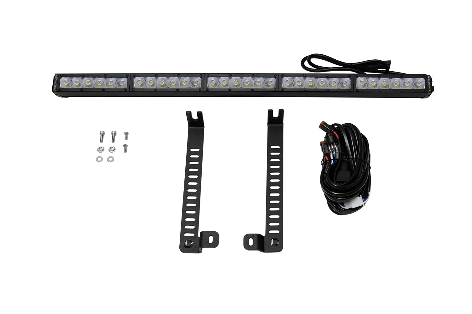 Diode Dynamics SS30 Single DD6762 Lightbar Kit for 2014-2019 Toyota 4Runner White Driving