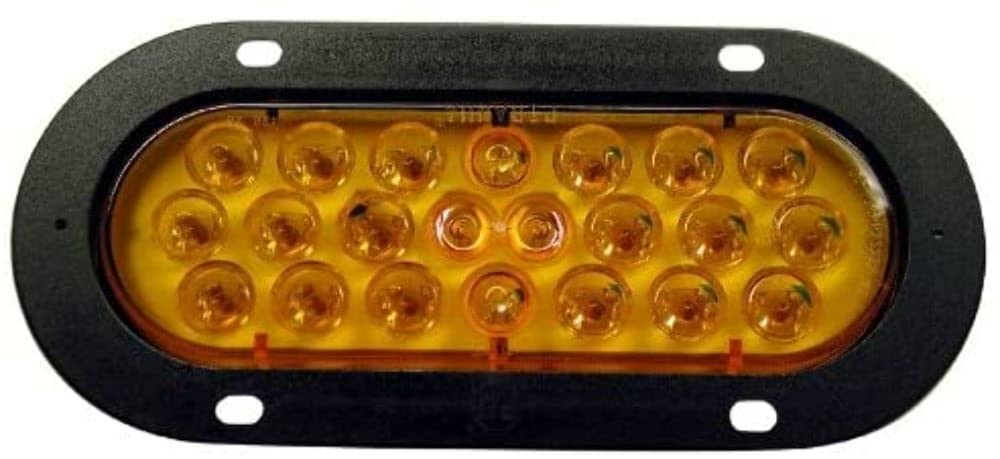 Piranha Oval LED Auxiliary Strobe Light Peterson Manufacturing 423SA-1