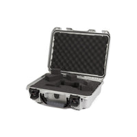 Protective Nanuk 923 Case with Cubed Foam, Silver