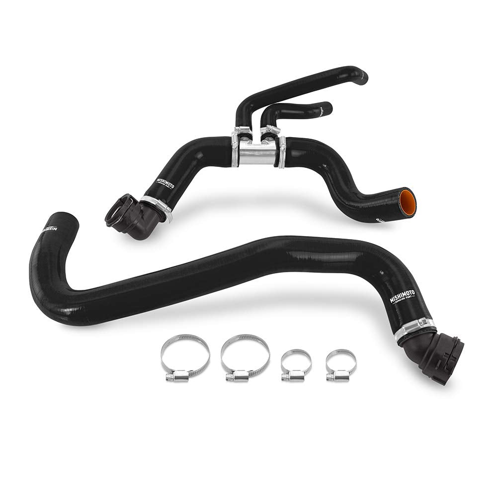 Mishimoto Silicone Radiator Hose Kit MMHOSE-F50-11BK, Compatible With 2011-2014 Ford F-150 5.0L V8, Black