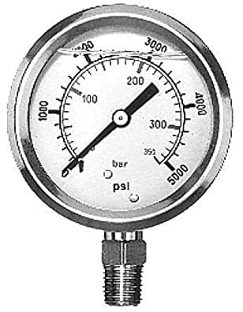 0-3,000 PSI BUYERS PRESSURE GAUGE