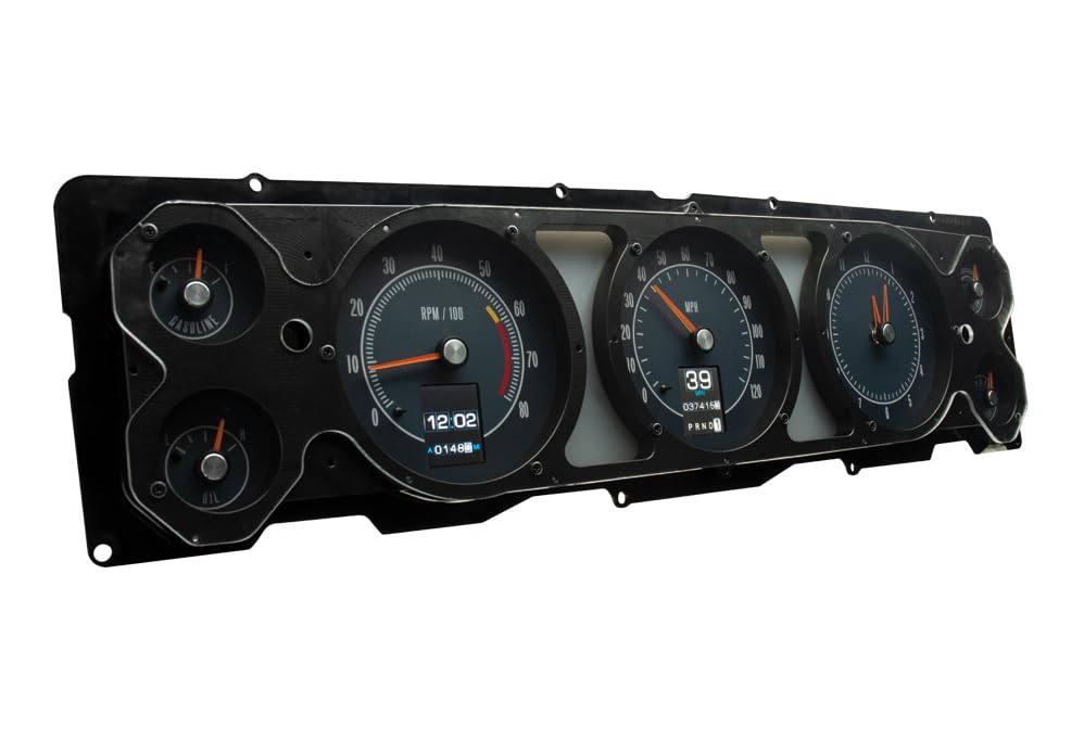 Dakota Digital RTX Gauge Instrument System RTX-67C-IMP-X Compatible with Chevy 1967 Caprice/Impala