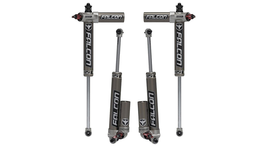 Falcon JK 2DR SP2 3.3 Fast Adjust Piggyback Shock Kit (1.5–2.5” Lift)