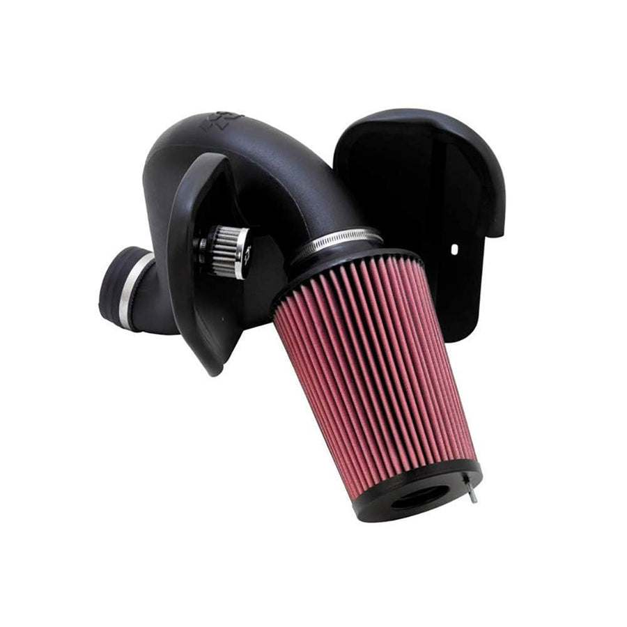 Cold Air Intake System K&N: High-Flow Air Filter, Increase Performance & Towing: Compatible with 2003-2008 Dodge/RAM: 1500, 2500, 3500, 57-1533