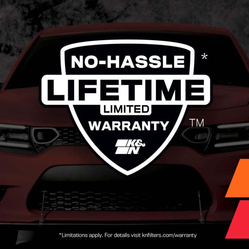 High-Flow K&N Original Lifetime Engine Air Filter: Increase Power: Premium, Washable: Compatible with 2003-2021 Subaru: (See Product Description for Select Models) 33-2304