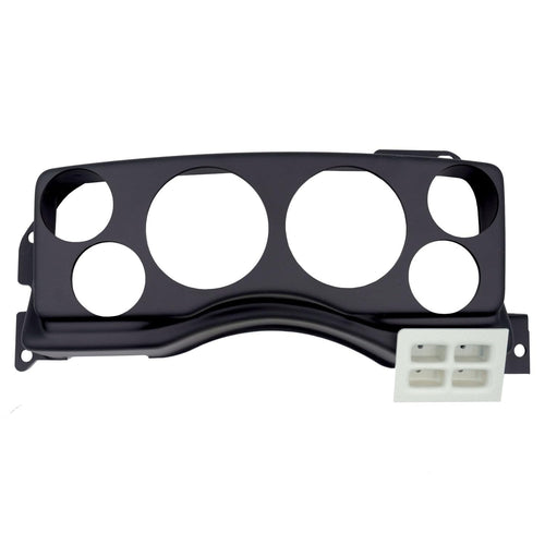 Gauge Panel Direct Fit Mustang 87-89 Black