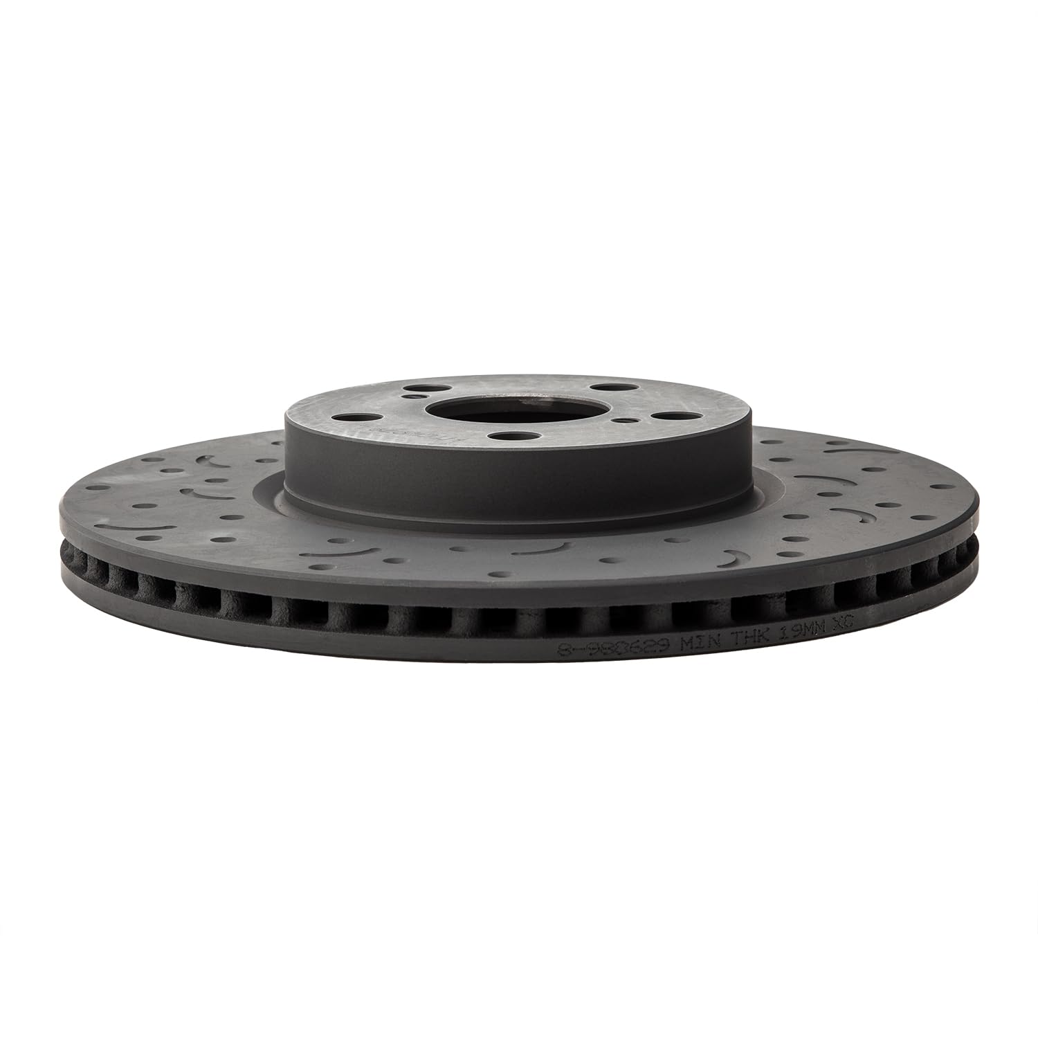 Hawk Performance Brakes - Talon HTC4979 Cross-Drilled and Slotted Vented Rotor, 10.83 in. Diameter, 1.83 in. Height