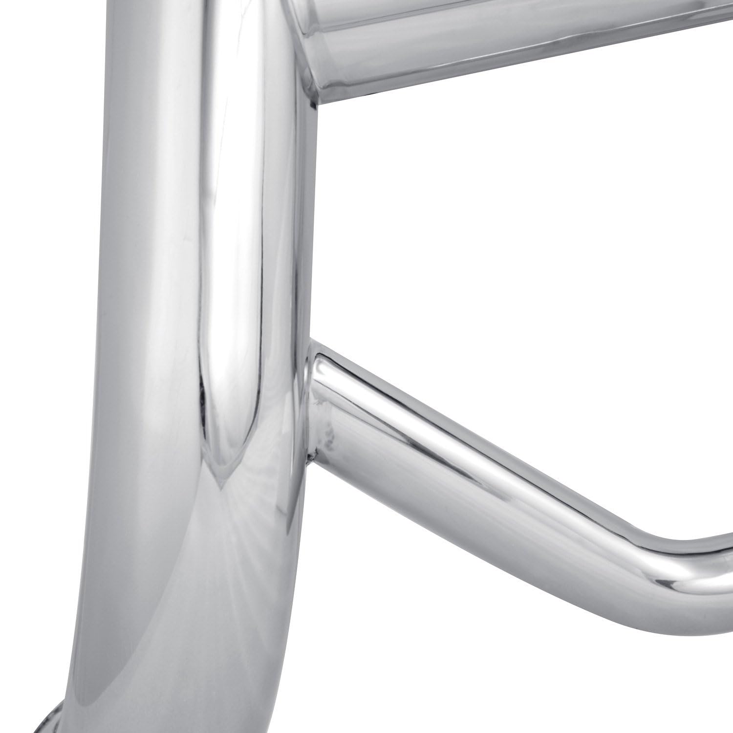 MAX Black Horse Beacon Bull Bar No Skid Plate Stainless Steel Compatible with 15-20 Yukon XL|07-20 Yukon/Tahoe|07-18 Sierra/Silverado1500 |07-14 Avalanche/ESV/Suburban 1500|15-22 Suburban-MAB-GMTAS