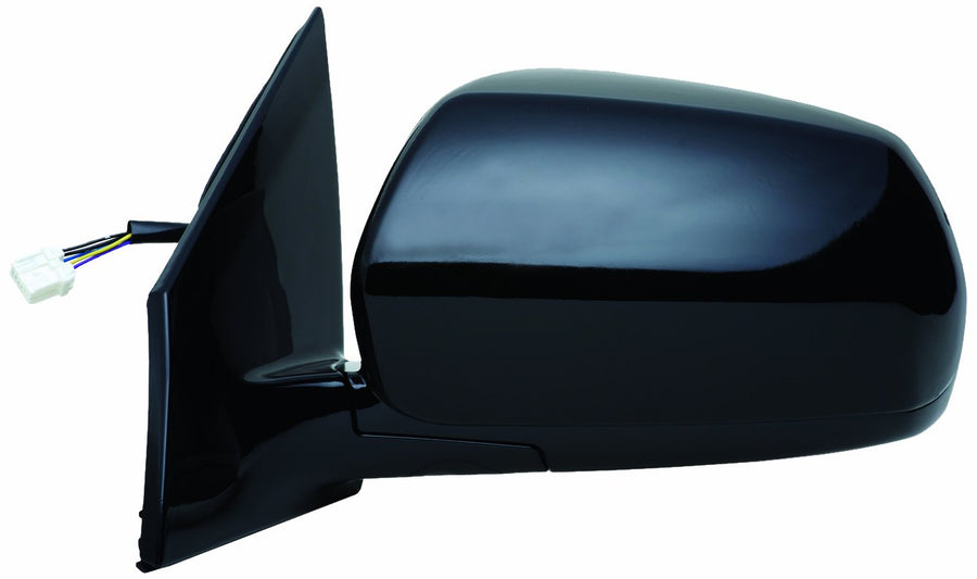 Nissan Murano Fit System 68056N Driver Side Replacement Flat Mirror, Black