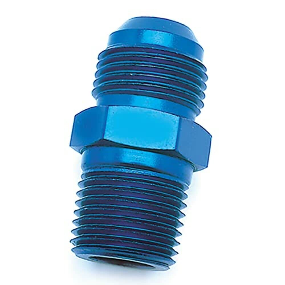 561016 Speedfx -10an X3/8nptf Blu St Fl To Pipe Ad