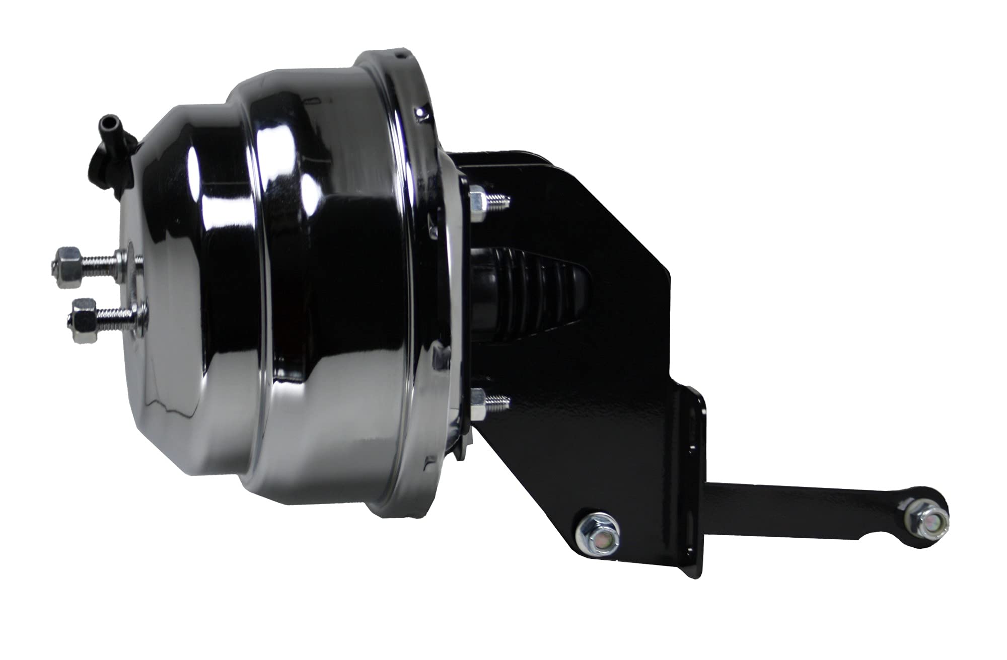 8 Inch LEED BRAKES Dual Power Booster With Bracket Kit (Chrome)
