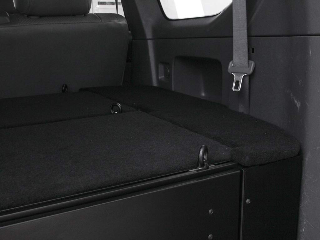 Drawer Kit Front Runner Compatible with Prado 120/Lexus GX470 - Two Heavy Duty Compartment and Trunk Car Organizer Storage (Black)