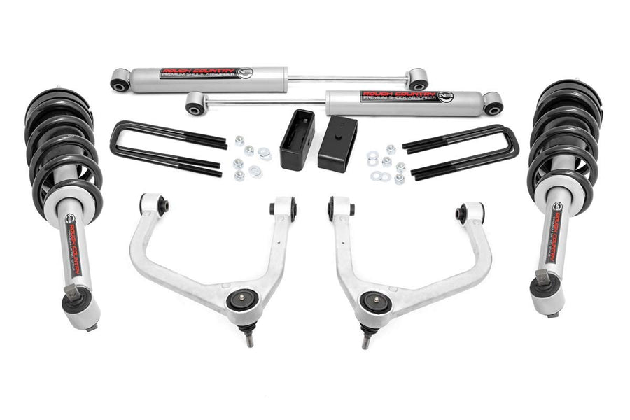 3.5" Lift Kit Rough Country w/N3 Struts for 2019-2024 Chevy/GMC 1500-29532