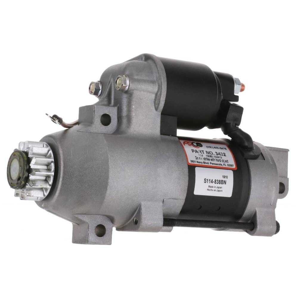Outboard Arco 3432 Starter for Yamaha F115 & LF115 4-Stroke (2000+), 13-Tooth Drive Gear